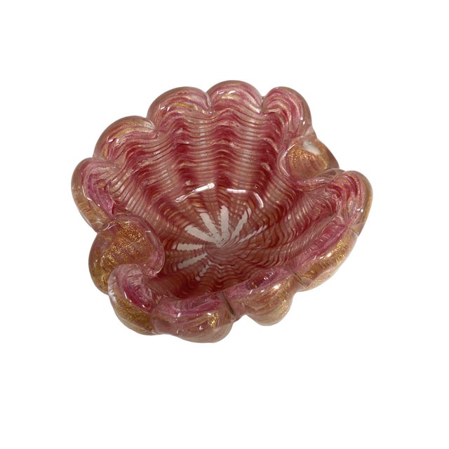 Vintage Murano Glass Candy Dish For Sale - Image 4 of 4