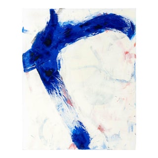 Robert O'Meara Abstract Composition in Blue Oil For Sale