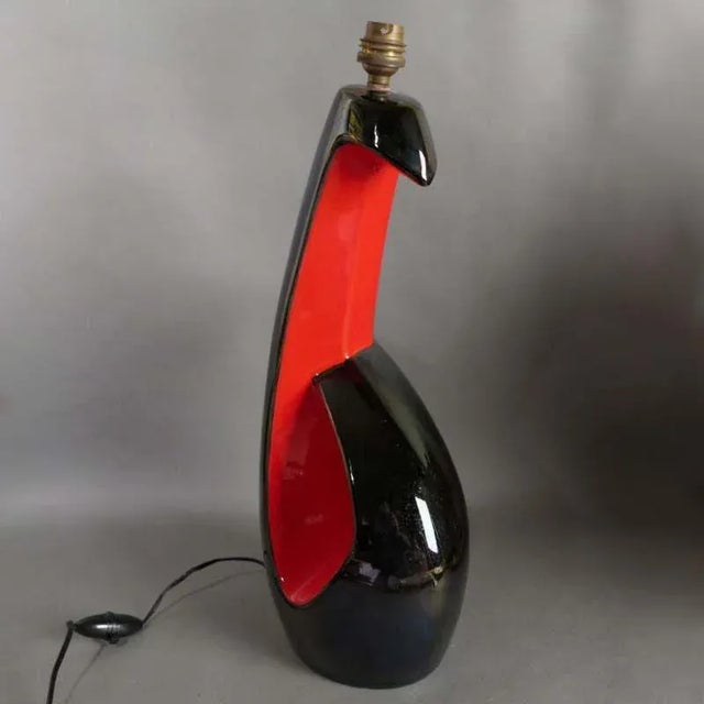 The lamp still has the original French bulbs bayonet connection and plug, and should be re-wired. I have official proof of...