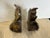 Traditional 1980s Pmc Bronze Maple Leaf Bookends - a Pair For Sale - Image 3 of 7