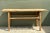 Farmhouse Vintage Rustic Wood Console Table For Sale - Image 3 of 12
