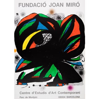 Joan Miro, Expo 76 Fundacio Miro, Lithograph For Sale