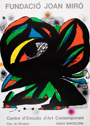 Joan Miro, Expo 76 Fundacio Miro, Lithograph