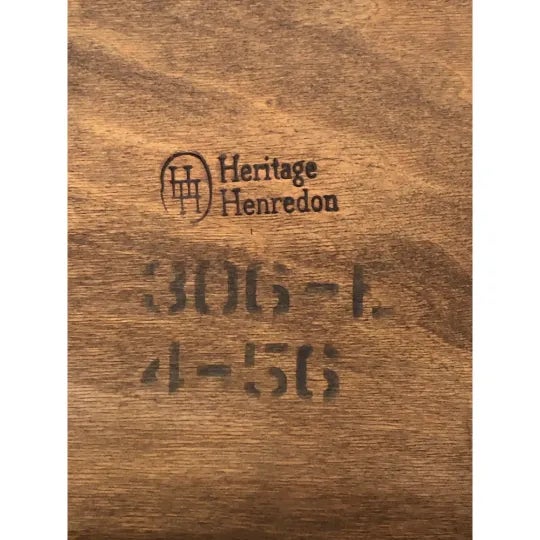 Late 19th Century Heritage Henredon Table Horn Leg Side End Table For Sale In Pittsburgh - Image 6 of 11
