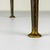 Metal Vintage Decorative Brass Chairs, Italy, 1950s, Set of 2 For Sale - Image 7 of 18