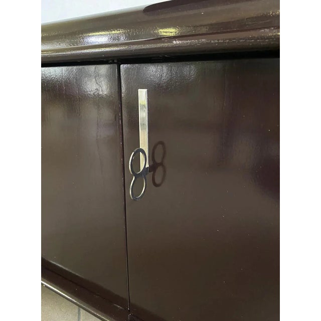 Saporiti Mid 20th Century "Pellicano" Sideboard by Vittorio Introini for Saporiti For Sale - Image 4 of 10