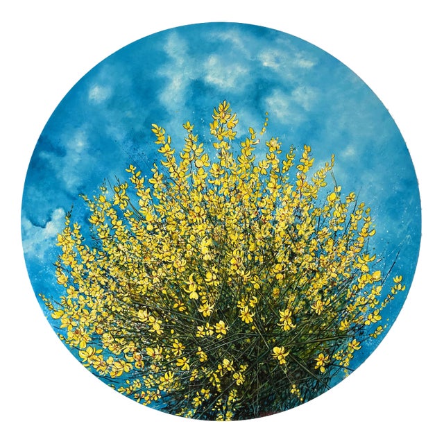 Anastasia Gklava, Flowers of Loussios, 2022, Oil on Canvas For Sale