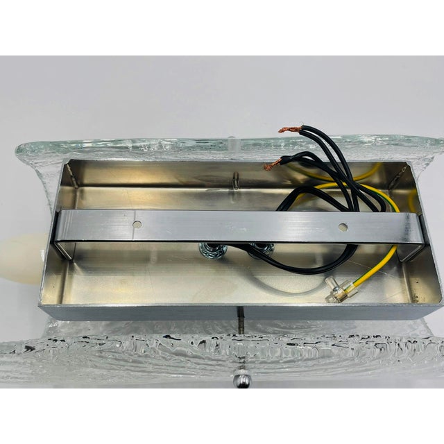 Vintage Italian Murano Glass “Corteccia” Trunk Wall Sconces by Fabio LTD - a Pair For Sale - Image 11 of 18