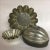 Antique/vintage/primitive pastry and pudding molds for farm and kitchen. Four fluted pastry forms marked made in France....