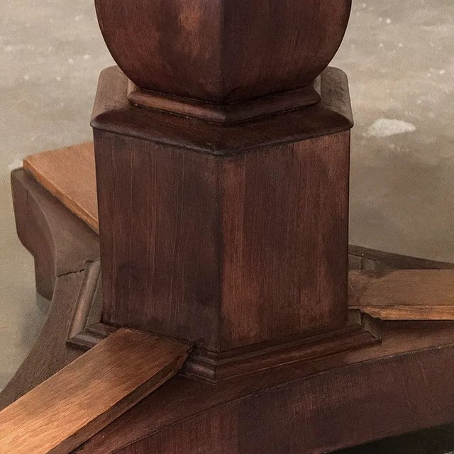 Rustic Mid-Century European Lamp Table ~ Coffee Table For Sale - Image 10 of 12