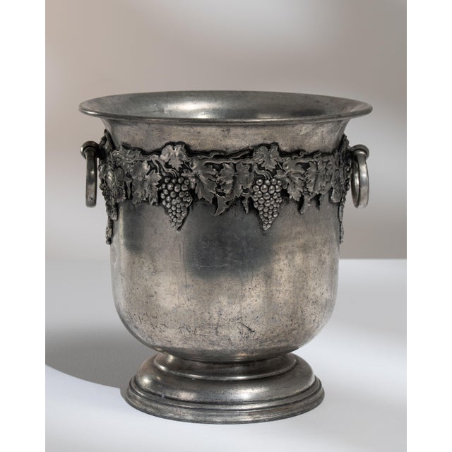 Mid 20th Century France Silver Ice Bucket For Sale In Greensboro - Image 6 of 15