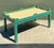 Early 21st Century Vintage Oomph Lacquered Coffee Table With Seagrass Top For Sale - Image 5 of 12