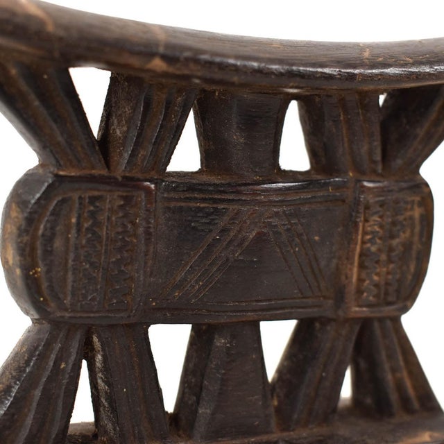 Wood Early 20th Century Shona Wood Headrest For Sale - Image 7 of 8
