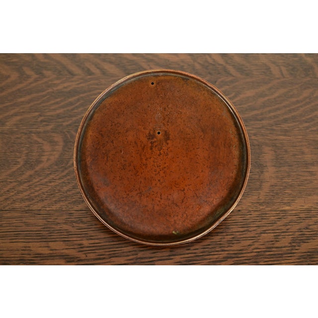 Heintz Arts & Crafts Sterling Silver on Bronze Inkwell With Pen Tray For Sale - Image 10 of 13