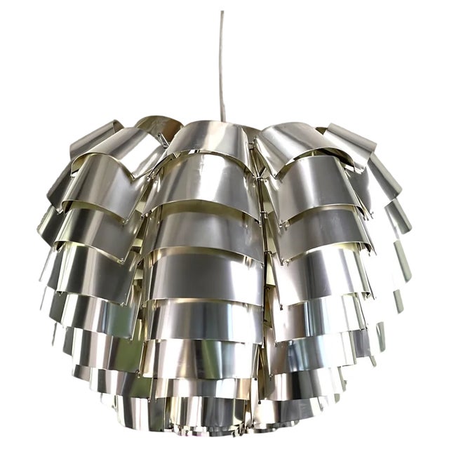 Vintage Orion Hanging Lamp by Max Sauze, 1970s For Sale