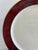 Mid 20th Century Vintage Pickard Fine China Dinner Plates, Set of 8, Burgundy & Gold Band For Sale - Image 5 of 11