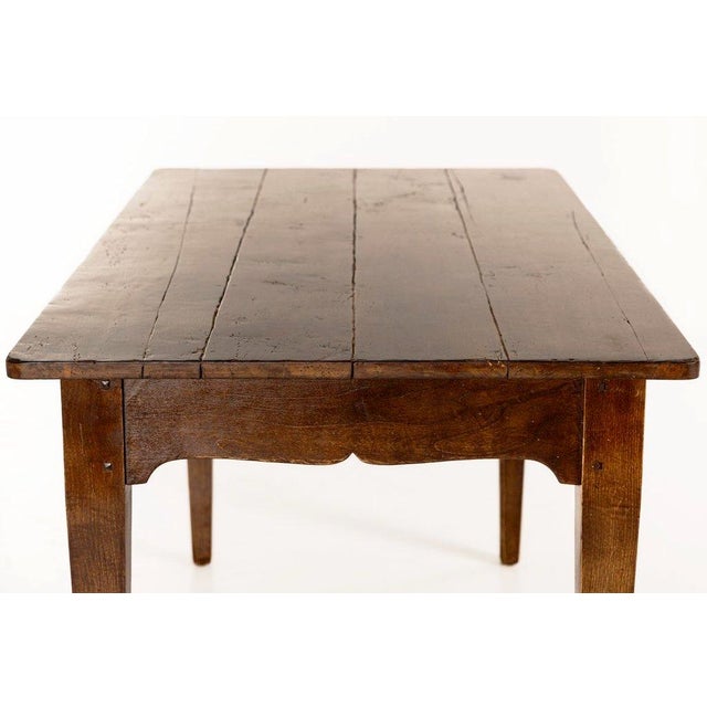 Farmhouse Table with Antique Finish by Inventia Design For Sale - Image 4 of 4