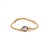 Mystic Amethyst Glow Gold Adjustable Bracelet For Sale - Image 9 of 11
