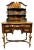 18th Century Dutch Marquetry Lowboy with Stretcher Base For Sale
