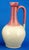 19th Century Art Nouveau Majolica Ceramic Jugs attributed to Sarreguemines or Lunéville, France, Set of 3 For Sale - Image 4 of 18