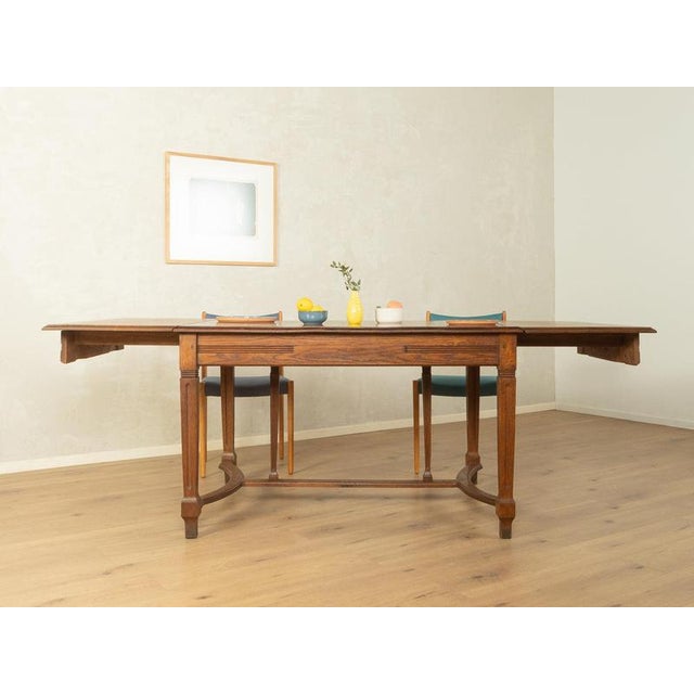 1920s Art Nouveau Dining Table, 1920s For Sale - Image 5 of 16