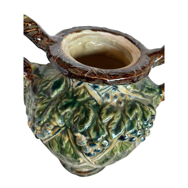 Ceramic Mid 20th Century Lidded Urn For Sale - Image 7 of 7