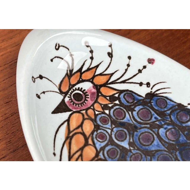 Mid-Century Modern Danish Small Oyster or Sauce Plates by Beth Breyen for Royal Copenhagen, Set of 4 For Sale - Image 18 of 18