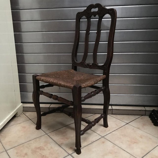 Louis XV Style Oak Dining Chair, 1920s For Sale - Image 17 of 17