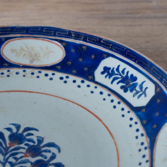 Chinese Export Plate, 18th Century For Sale In Savannah - Image 6 of 9