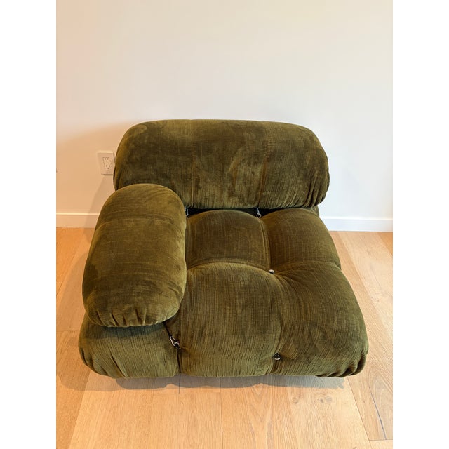 2020s Camaleonda B&b Italia Chenile Olive Green 2023 For Sale - Image 5 of 17