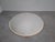 Glass Vintage Czechoslovakian Round Wall Mirror with Beige Frame, 1970s For Sale - Image 7 of 16