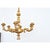 Wood French 19th Century Carved Giltwood Neoclassical Chandelier For Sale - Image 7 of 12