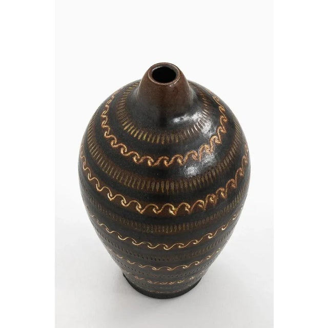 Ceramic Floor Vase by Arthur Andersson, 1950s For Sale - Image 3 of 7