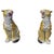 Italian Glazed Terracotta Leopard Figures, 1960s For Sale - Image 14 of 14