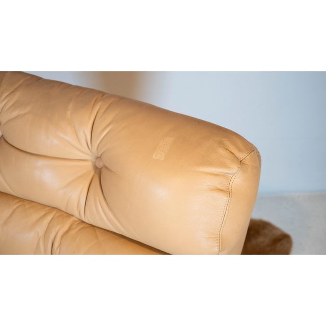 Vintage Afra & Tobia Scarpa Coronado Lounge Chair and Ottoman for C&b Italia, 1960s For Sale - Image 15 of 18