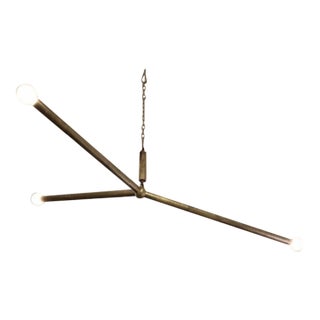 Apparatus Arrow Fixture- Large Tarnished Silver For Sale