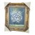 Ivory Blossom Reverie – Floral Still Life Painting With Ornate Gold Leaf Frame For Sale