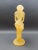 Vintage Monique Frosted Lucite Female Woman on Pedestal Sculpture For Sale - Image 4 of 10
