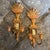 1950s Neo Classic Style Lacquered Wood Florentine Wall Sconces - Set of 2 For Sale - Image 13 of 13