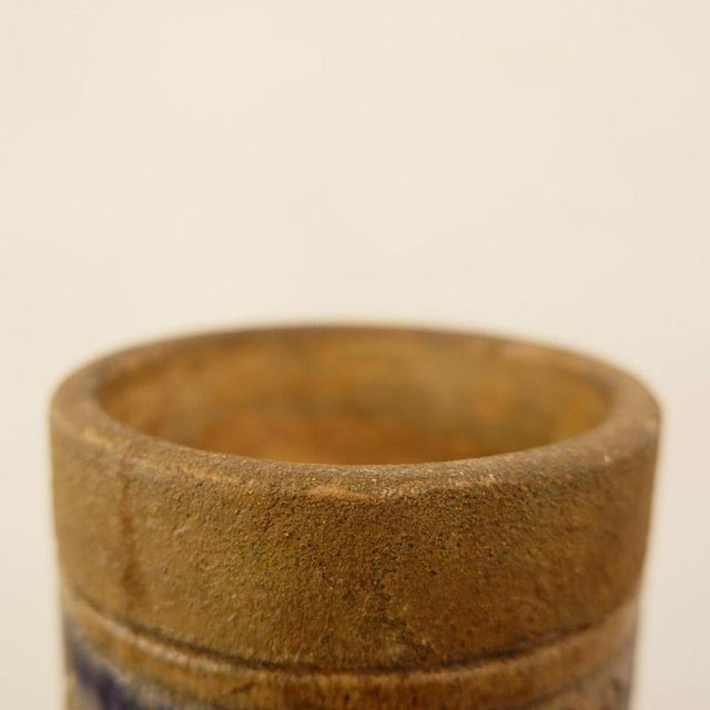 Early 20th Century Neolithic Terracotta Devil Gargoyle Vase For Sale - Image 11 of 12