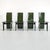 Vintage English Green Lacquered Chairs by Carlo Scarpa for Gavina, 1970s, Set of 4 For Sale - Image 10 of 18
