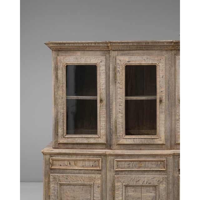 1890s French Provincial Oak Vitrine For Sale - Image 4 of 18