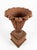 Neoclassical 1990s Italian Neoclassical Terracotta Urn on Matching Pedestal For Sale - Image 3 of 10