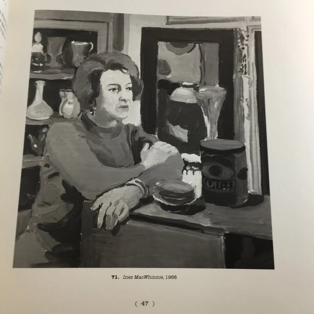 Blue 1982 Fairfield Porter Museum of Fine Arts Book For Sale - Image 8 of 11