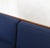 Danish Mid-Century Modern New Blue Wool Upholstery Refinished Walnut Frames Sofa & Chair Set MINT! big chair: 29.5 x 46 x...