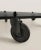 Glass Table with Wheels by Gae Aulenti for Fontanaarte, 1980s For Sale - Image 12 of 13