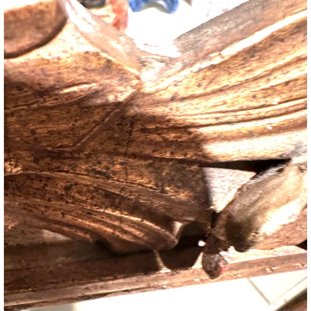 Gold French Provincial Style Mirror by Friedman Brothers For Sale - Image 8 of 8