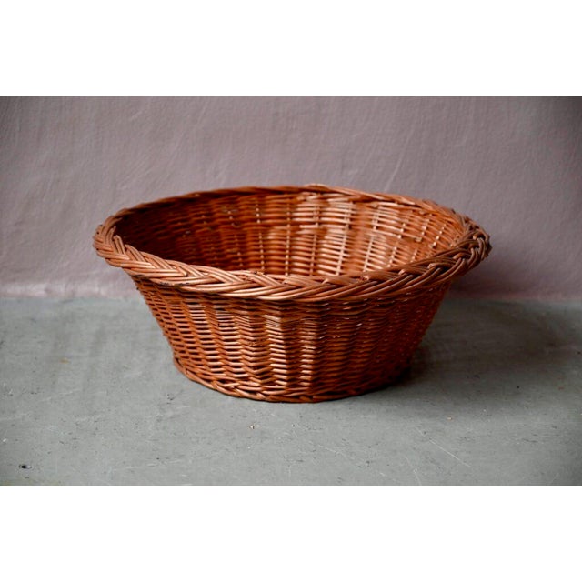 Bohemian Wicker Baskets, 1970s, Set of 5 For Sale - Image 4 of 10