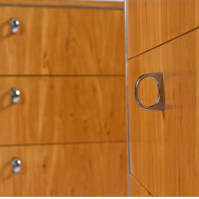 Pair 1970s John Stuart Hickory Bachelors Chests or Large Nightstands For Sale - Image 10 of 15