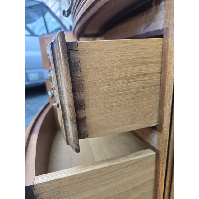 Low Louis XV Wooden Sideboard, 1970s For Sale - Image 10 of 17